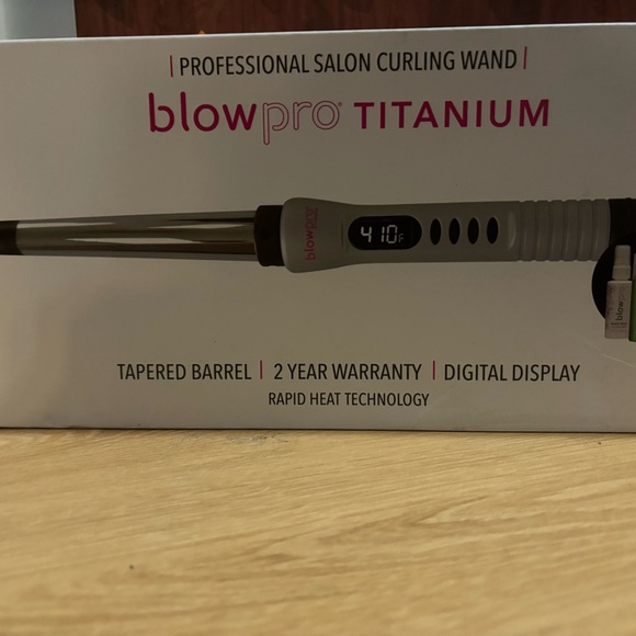 blowpro Other - Titanium Professional Salon Curling Wand - Silver